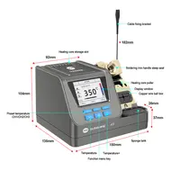 Sunshine H3 C210 Version 80W Intelligent Soldering Station Supports T245 / T210 / T115 Handles full set 985