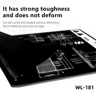 Wylie WL-181 27-inch Heat Insulating Repair Silicone Mat for Mobile Phone / Tablet 981