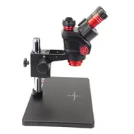 YCS-6558X 6.5X-58X 360° Rotation Trinocular Stereo Zoom Microscope with Big Base 1010