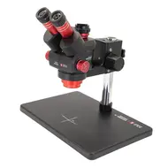 YCS-6558X 6.5X-58X 360° Rotation Trinocular Stereo Zoom Microscope with Big Base 290001010