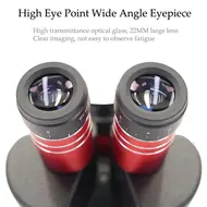 YCS-6558X 6.5X-58X 360° Rotation Trinocular Stereo Zoom Microscope with Big Base 1010