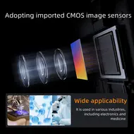 YCS-X80 Type-C / HDMI 4K Ultra HD Microscope Industrial Camera for Trinocular Microscope 1009