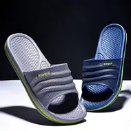 Men Slipper for Home Beach Slippers Women Non-slip Bath Female Slippers Outdoors Man 2025 Summer Shoes Unisex Indoor Slippers 1015