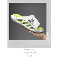 EVA Soft Sole Male Slides New Summer Men's Slippers Breathable Hollow Beach Sandals Light Comfortable Indoor Flip Flop 990