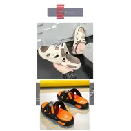 Hot Sale Men Slippers EVA Soft-Soled Men Sandals Outdoor Non-slip Beach Shoes Fashion Lightweight Flip Flops Men Platform Shoes 1001