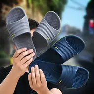 Men Slipper for Home Beach Slippers Women Non-slip Bath Female Slippers Outdoors Man 2025 Summer Shoes Unisex Indoor Slippers 1015
