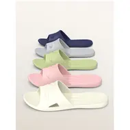 ​2025 New Foldable EVA House Slippers Portable Hotel Travel Slipper Bathroom Non-Slip Slides Home Indoor Flat Shoes for Men Womem 1018