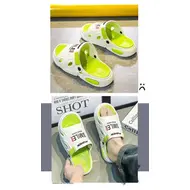Hot Sale Men Slippers EVA Soft-Soled Men Sandals Outdoor Non-slip Beach Shoes Fashion Lightweight Flip Flops Men Platform Shoes 1001