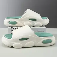 Platform Soft Eva Slippers Women Men Fashion Flip Flops Unisex Home Shoe Bathroom Non-Slip Slides Indoor Outdoor Sandals 1020