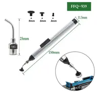 IC SMD Vacuum Sucking Suction Pen with 3 Suction Headers Remover Sucker Pump Chip \Pick Up Hand Tool Phone PC Repair Tools 1137
