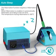 Bakon BK969C Soldering Station Compatible Iron Tip C115/C210 Welding Phone Repair Tools with Sleep Function Estação De Solda 1126