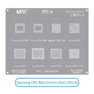 MaAnt CPU Series BGA Reballing Stencil for Samsung Exynos 1080 / 2100 / 8895-1703 / 9609 / 9815 290001058