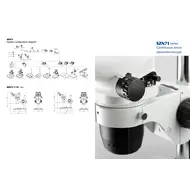 Soptop SZN71 Trinocular Macroscopic Co-visual Stereo Microscope for CUP Repair Microscopic Mobile Phone Repair Microscope 1033