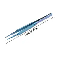 Titanium Alloy Tweezers Professional Maintenance Tool 0.15mm Microscope Tweezers For Repair Fingerprint Mobile Phone Motherboard 1028