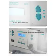 QUICK Original 861DW 1000W Heat Gun Lead Free Hot Air Soldering Station Rework Station+Nozzle With Replace Hot Gun Handle Core 1030