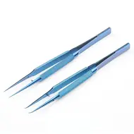 Precision Titanium Alloy Tweezers Professional Repair Fingerprint Fly Line Phone Motherboard Antimagnetic Electronics Forceps 1029