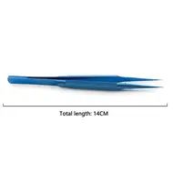 Precision Titanium Alloy Tweezers Professional Repair Fingerprint Fly Line Phone Motherboard Antimagnetic Electronics Forceps 1029