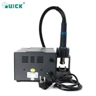 QUICK Original 861DW 1000W Heat Gun Lead Free Hot Air Soldering Station Rework Station+Nozzle With Replace Hot Gun Handle Core 1030