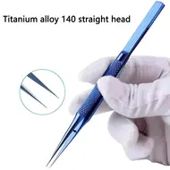 Precision Titanium Alloy Tweezers Professional Repair Fingerprint Fly Line Phone Motherboard Antimagnetic Electronics Forceps 1029