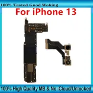 Used motherboard for iPhone 13 (128GB), cleaned, iCloud-ready, no Face ID unlock, supports iOS updates 1039