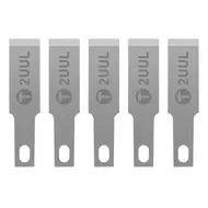 2uul DA11 Non-slip Universal Blades Handle with DA28 FlatCut Solder Pad Underfill Glue Fast Removal Blades Set 1147