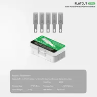 2uul DA11 Non-slip Universal Blades Handle with DA28 FlatCut Solder Pad Underfill Glue Fast Removal Blades Set 1147