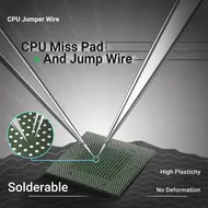 2uul FX-002S 0.02mm Uninsulated CPU Silver Jumper Wire -100M 1142