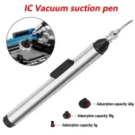 IC SMD Vacuum Sucking Suction Pen with 3 Suction Headers Remover Sucker Pump Chip \Pick Up Hand Tool Phone PC Repair Tools 1137