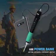 AIFEN A11 USB Soldering Station Charging Soldering Iron Portable For Cell-Phone Repair Welding Tools Compatible C210 Handle 1067