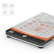Amaoe PD-C Planting Tin Base & Thermal Insulation Silicone Pad Set for Mobile Phone Repair 1112
