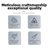 JTX CR-2 C-RV Steel Precision Ultra-Hard Cutting Pliers for Remove Motherboard Shielding Cover 1072