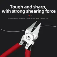 JTX CR-2 C-RV Steel Precision Ultra-Hard Cutting Pliers for Remove Motherboard Shielding Cover 1072