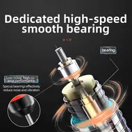 JTX GP-1 Type-C 5-Speed Regulation Torque IC Chip Polishing Pen with 6Pcs Grinding Head 1085