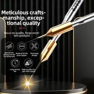 JTX S1 0.1mm Ultra-Fine Pure Copper Soldering Iron Tip Special for Screen Jumper Repair 1080