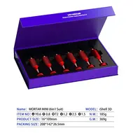 MECHANIC 6 in1 IShell MAX High Hardness Precision Screwdriver Plum blossom cross for Android for IPhone 7 8 9 X 11 12 13pro max 1134