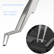 Mechanic Aax-17 Non-Magnetic Stainless Steel Precision Chip Tin Planting Tweezer 1114