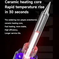 Mechanic HK-990 220V 90W High Power Anti-static Adjustable Thermostatic Electric Soldering Iron 1097
