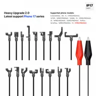 Mechanic Power Pro Max 2.0 Power Supply Boot Cable with Double Connection Seat for iPhone X to 17Pro Max 1116