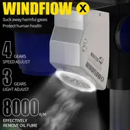 Mechanic WindFlow X Powerful Microscope Fume Smoking Instrument with Light for Microscopes Welding Repair 1117