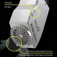 Mechanic WindFlow X Powerful Microscope Fume Smoking Instrument with Light for Microscopes Welding Repair 1117