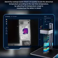 Mega-Idea Super IR Cam 2S Pro 3D Infrared Thermal Imaging Analyzing Camera for PCB Short Circuit Diagnosis 1102