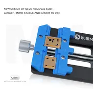 Mijing K23 Mini PCB Soldering Fixture Dual Shaft PCB Board Soldering Holder For Phone Motherboard CPU Glue Remove 1063