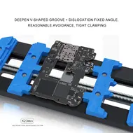 Mijing K23 Mini PCB Soldering Fixture Dual Shaft PCB Board Soldering Holder For Phone Motherboard CPU Glue Remove 1063