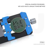 Mijing K23 Mini PCB Soldering Fixture Dual Shaft PCB Board Soldering Holder For Phone Motherboard CPU Glue Remove 1063