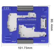 Mijing C25 Motherboard Layered Testing Fixture for iPhone 17 / 17Air / 17 Pro / 17Pro Max 1093