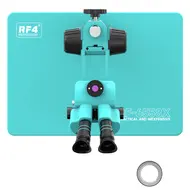 For RF-6558X Triocular Stereo Microscope 6.5-58x Super-large Synchronous Imaging  for Live Broadcast PCB Soldering 1046