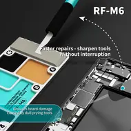 RF4 RF-M6 2-in-1 Aluminum Alloy Screw Storage Magnetic Tray with Integrated Sharpening Stone 1088