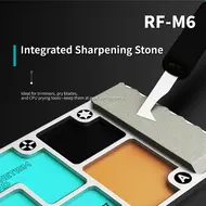 RF4 RF-M6 2-in-1 Aluminum Alloy Screw Storage Magnetic Tray with Integrated Sharpening Stone 1088