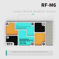 RF4 RF-M6 2-in-1 Aluminum Alloy Screw Storage Magnetic Tray with Integrated Sharpening Stone 1088