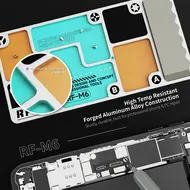 RF4 RF-M6 2-in-1 Aluminum Alloy Screw Storage Magnetic Tray with Integrated Sharpening Stone 1088